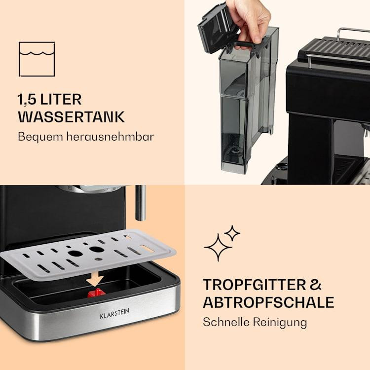 Эспрессо-машина Gusto Classico Klarstein Германия Ровно - изображение 3