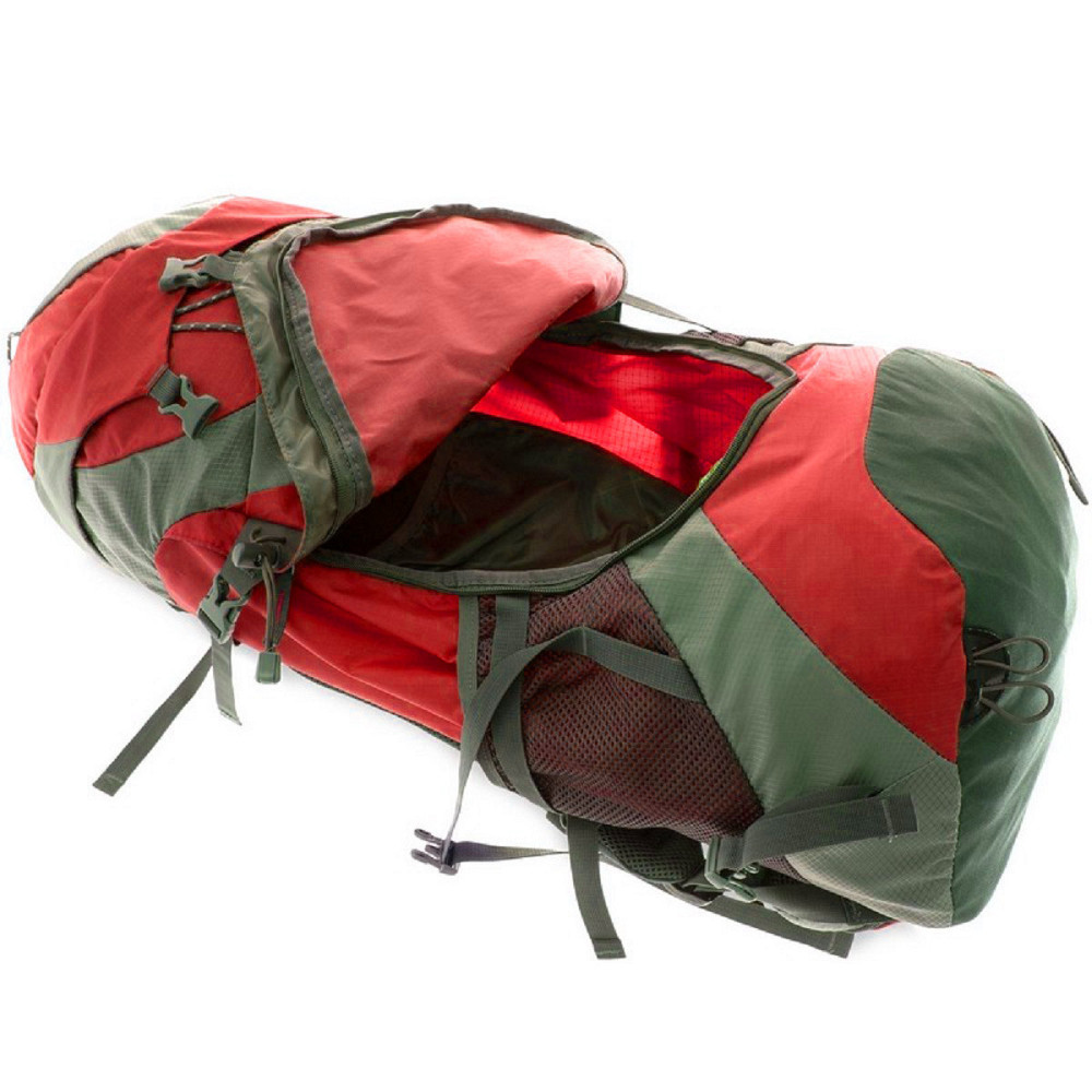 Рюкзак туристичний каркасний COLOR LIFE 174 60л нижній вхід червоний Київ - фото 9