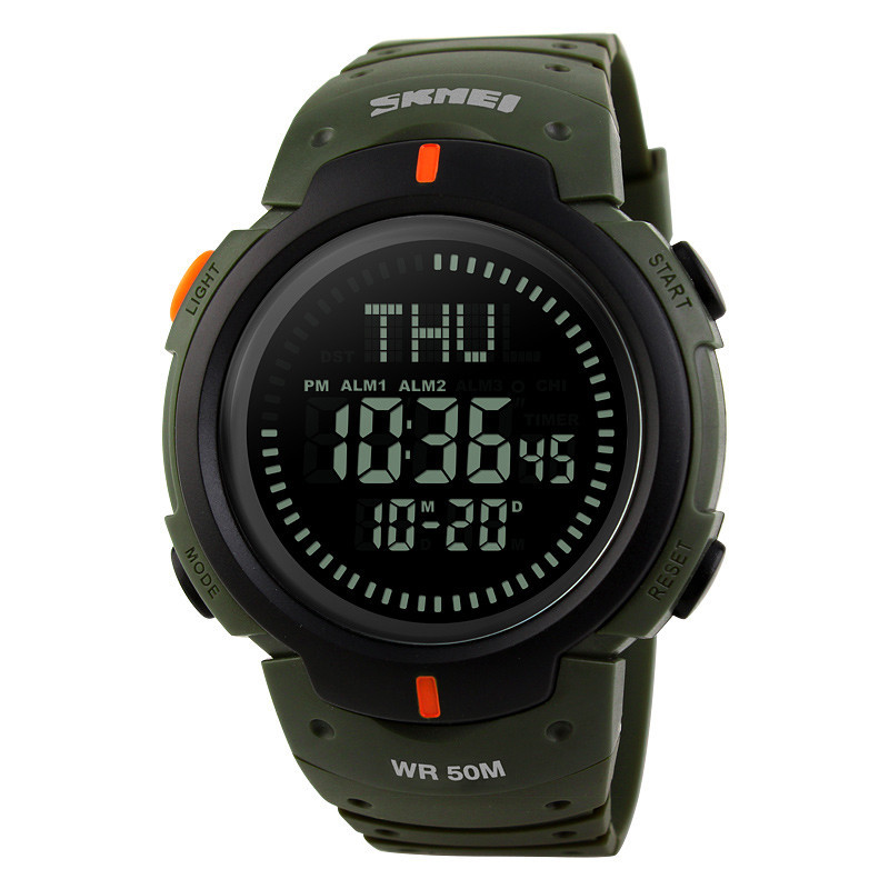 Skmei 1231AG Military Smart Watch + Co,ass SBR Київ - фото 1