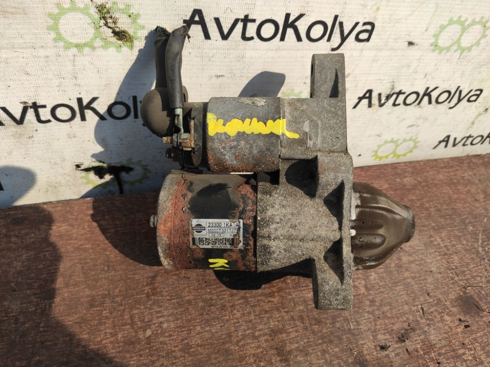 Стартер Nissan Qashqai 1.6 бензин 2007-2013 (233001KA1A) Ковель - фото 1
