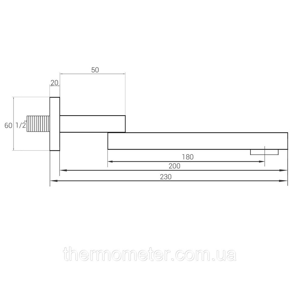 Вилив вбудованого змішувача Globus Lux GLM-200 N-00 Київ - фото 7