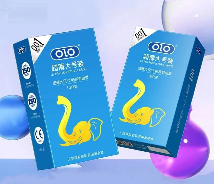 Презервативы OLO ультратонкие Extra Large XL (упаковка 10 шт) Sex Aura Киев - изображение 2