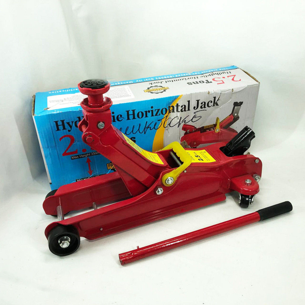 Домкрат гідравлічний підкатний PY-165 до 2.5т Київ - фото 9