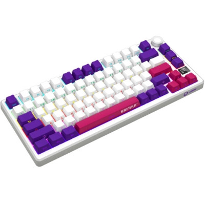 Клавіатура Lorgar KBP7075W Pro RGB Wireless/Bluetooth/USB UA White (LRG-KBP7075W-WH-US) Вінниця - фото 11