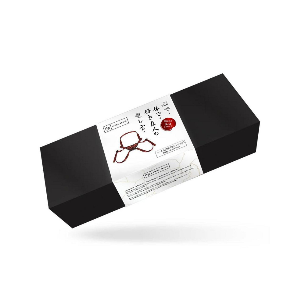 Трусики для страпона Liebe Seele Wine Red Strap-on Harness Sex Aura Київ - фото 2