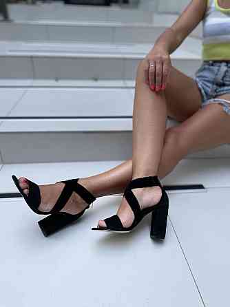 SANTINI Босоніжки жіночі SANTINI 259362-21 чорні (літо, замша натуральна) (3773) 36р.37р.38р. Коломия