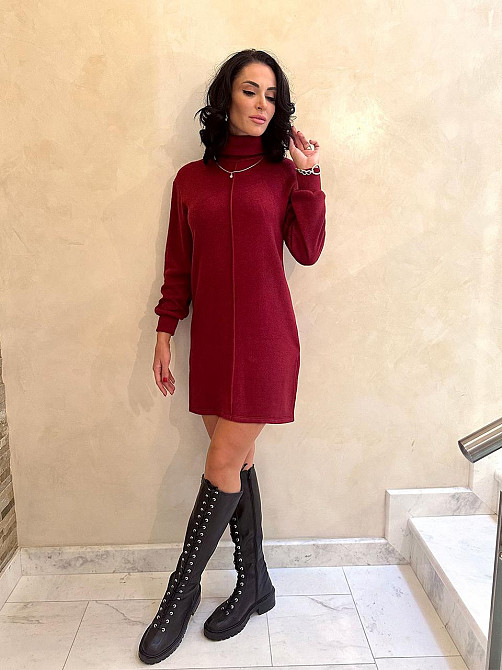 Теплое платье с разрезами Kleo Киев - изображение 2
