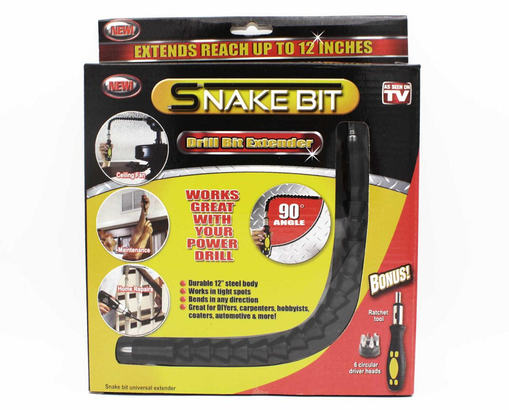 Набор инструментов отвёртка + биты + гибкий удлинитель / Snake BIT Tool 7167 Днепр - изображение 2