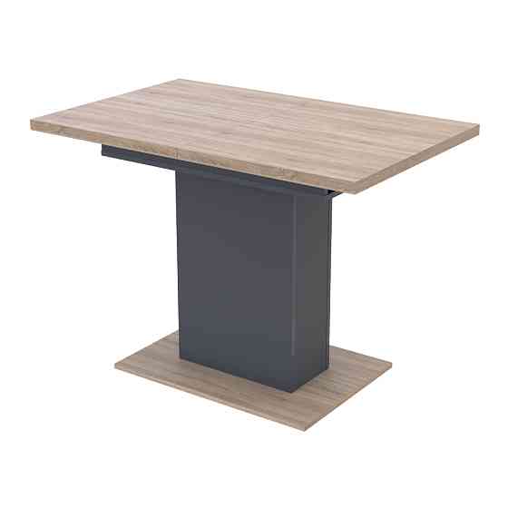 Столовый стол Doros Бостон 150х70х79 см Дуб cонома/Графит (DRS-011337) Львов