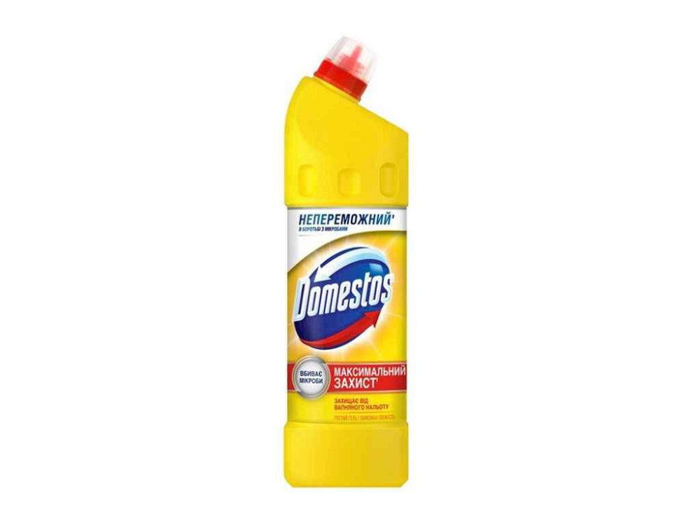 Чистячий засіб 1000 мл (Лимонна свіжість) ТМ DOMESTOS   Solmir Київ - фото 1