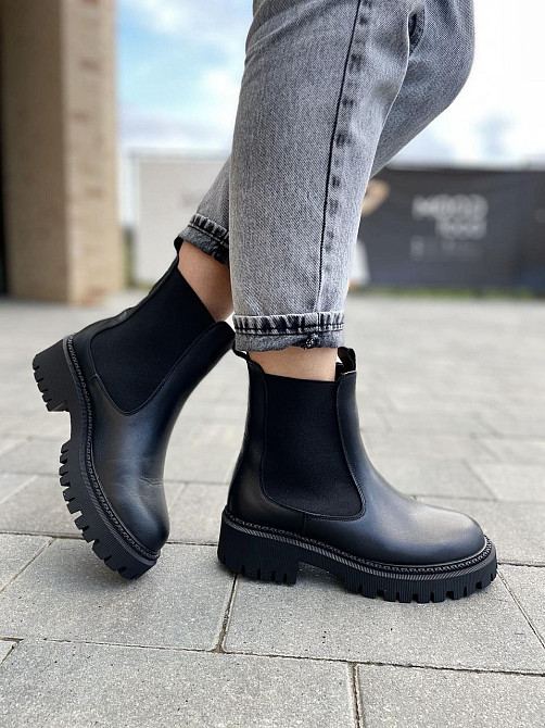 Lonza Черевики жіночі LONZA 382-3561 чорні (зима, шкіра натуральна) (5184) 39 Коломыя - изображение 7