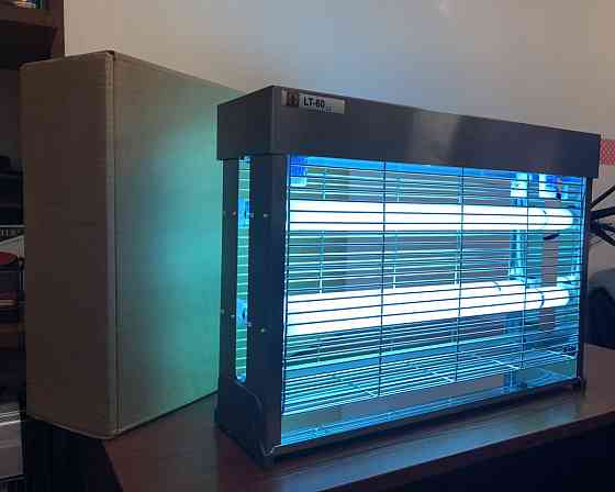 Уничтожитель двусторонний 160м² с клейкой бумагой Pomel DUO LT-60, Польша Одесса