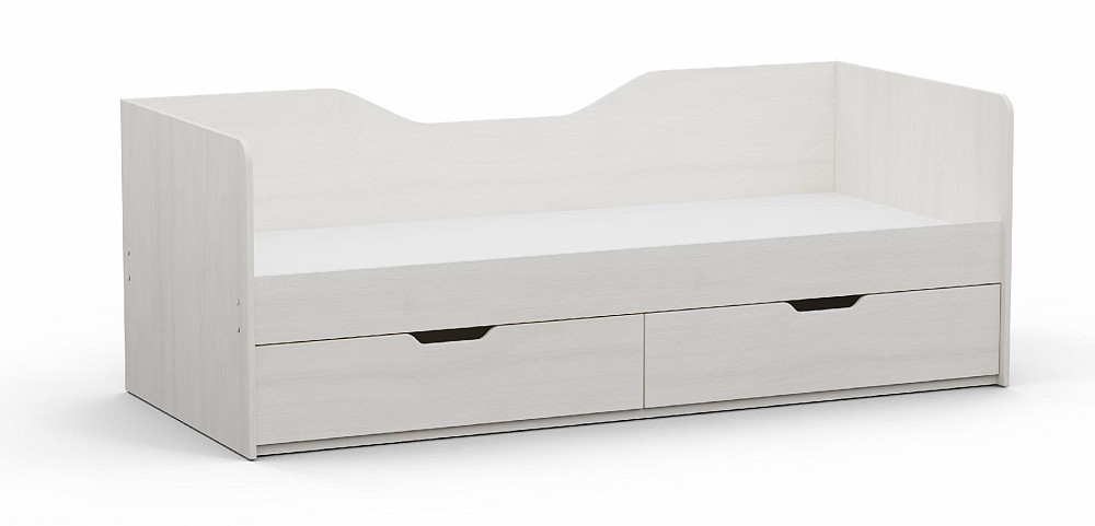 Ліжко односпальне L-3, Дуб Шамоні Світлий, 1932х850х700 Львів - фото 1