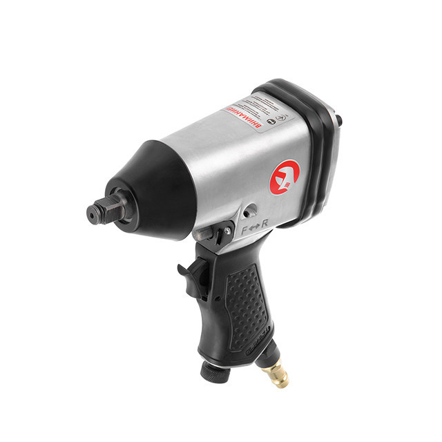 Гайковерт пневматичний 1/2", до 6 атм, 345 Нм, 7000 об/хв, 260 л/хв, набір головок 17 од., кейс INTERTOOL PT-1101 Київ - фото 1