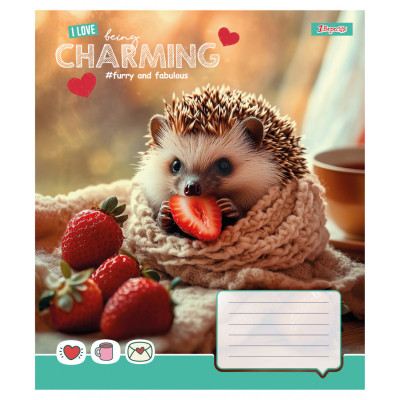 Зошит 1 вересня Charming А5 24 аркушів лінія (768188) Вінниця - фото 5