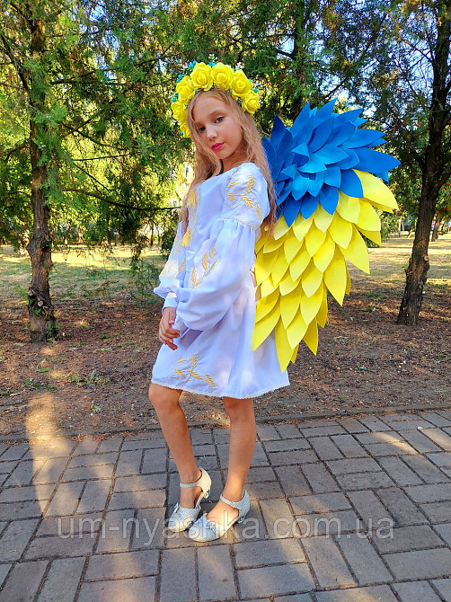 Крылья Ангела большие сердцем украинские Ангел Украины Кривой Рог - изображение 4