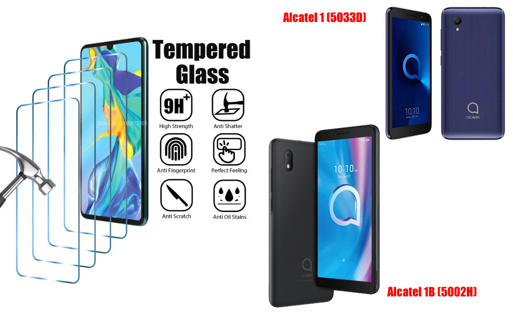Защитное стекло ArmorGlass для Alcatel 1 (5033D), Alcatel 1B (5002H) – устойчивое к царапинам и ударам Киев - изображение 1
