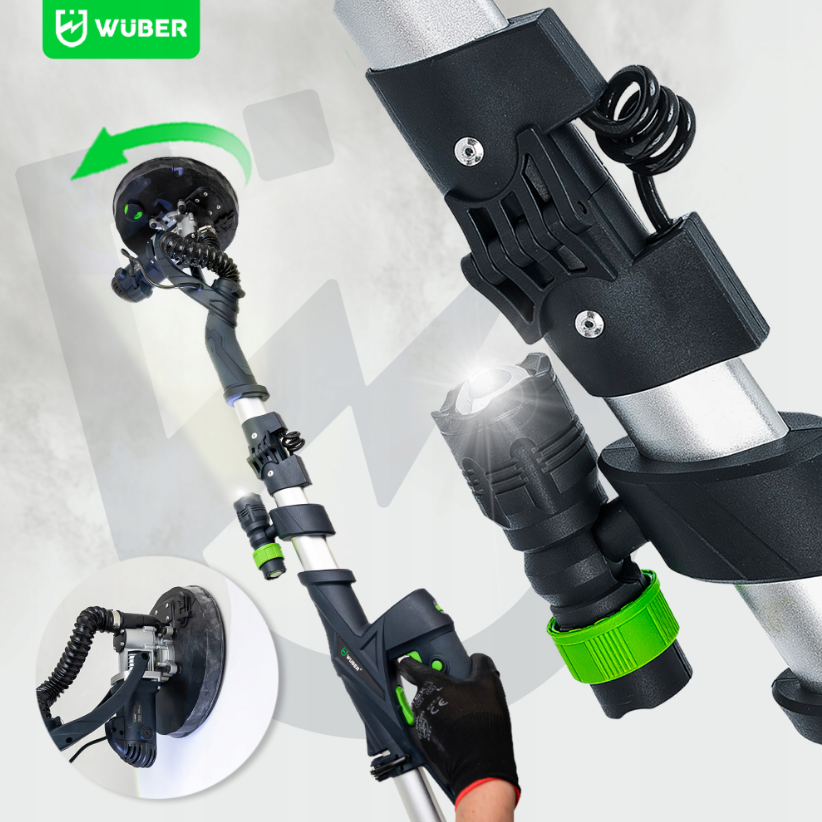 Шлифмашина для стен жираф Wuber 1600Вт 225мм (Польша) Киев - изображение 7