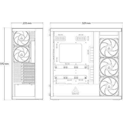 Корпус Arctic XTENDERVG B (ACPCC00016A) Винница