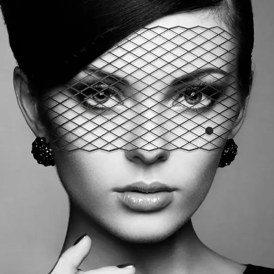 Маска на лицо Bijoux Indiscrets - Louise Mask, виниловая, клеевое крепление, без завязок Львов