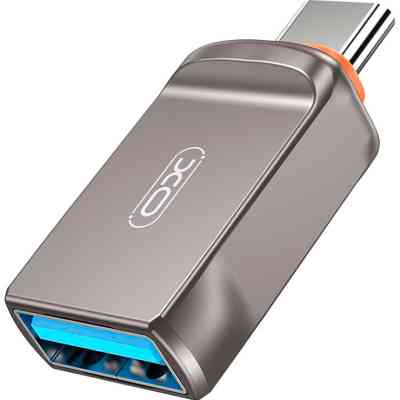 Перехідник OTG USB to USB-C XO (NB281B-СA.tranish) Вінниця