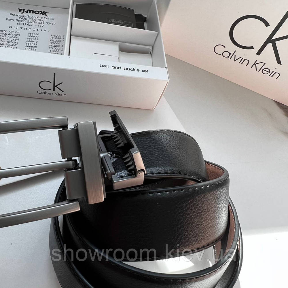 Чоловічий подарунковий набір (ремінь із двома пряжками) (415) Київ - фото 8