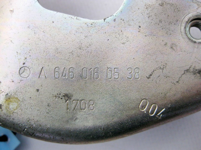 Mercedes-Benz  A6460160538 Кронштейн датчика тиску фільтра двигуна OM646 R4 2.2 cdi C-Clasws W204 E-Class W211 Одесса - изображение 3