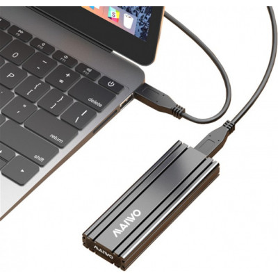 Карман внешний Maiwo M.2 SSD NVMe (PCIe) USB3.1 GEN2 Type-C (K1686P) Винница - изображение 9