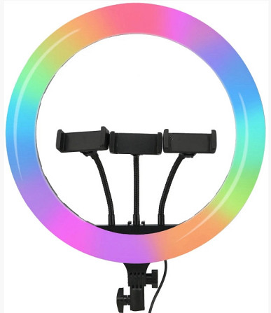 Кольцевая лампа MJ36 36см RJB Light (3 крепления) USB Винница - изображение 1