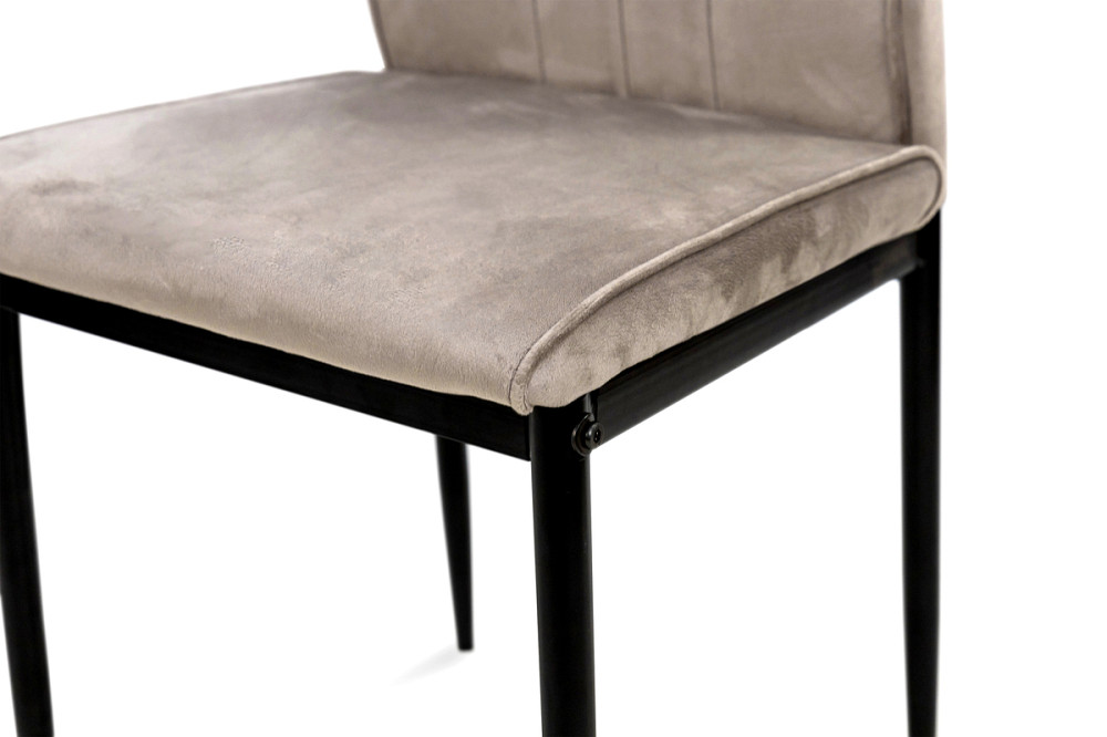 Стілець Річь, чорний/велюр пісочний Днепр - изображение 6