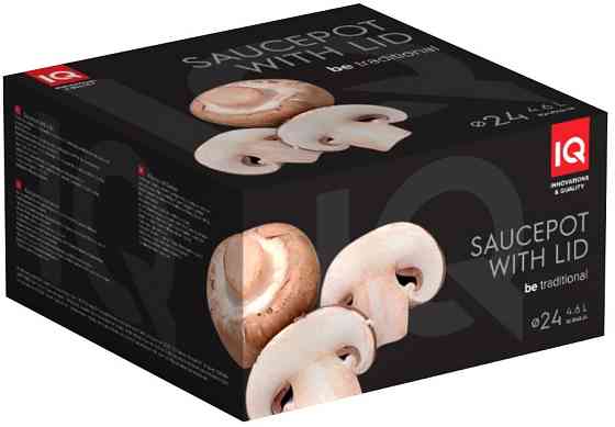 Каструля IQ Be Traditional 24 см (4.6 л) (6937751) Київ