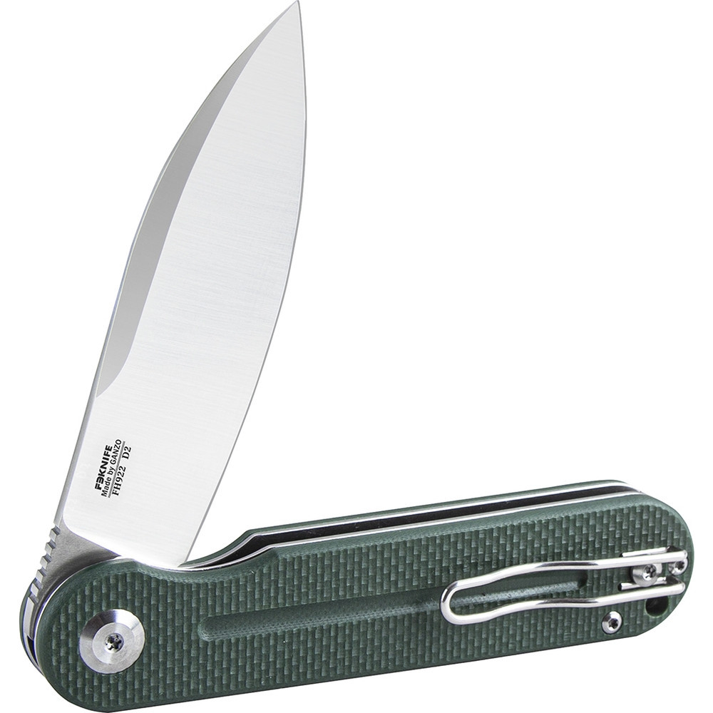 Ніж туристичний Firebird FH922 (8.6 см) D2 / G10 зелений Киев - изображение 13