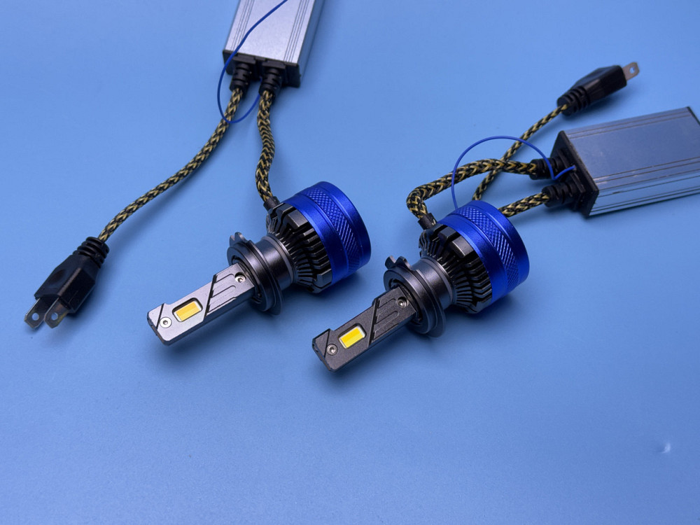 Комплект LED ламп H7 K68 (120W) с пультом — 3 цвета (3000K/4300K/6000K) + Стробоскоп Харьков - изображение 9
