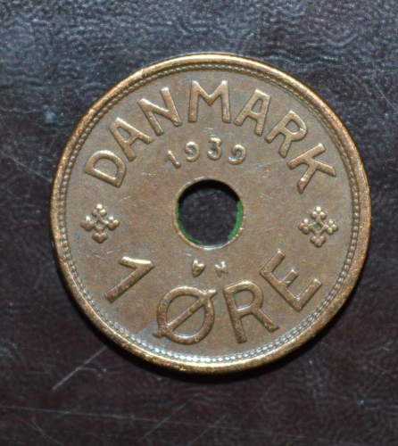 Дания 1 эре 1939 г (1) Полтава - изображение 1