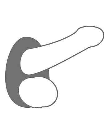 Ерекційне кільце Dorcel Liquid-Soft Teardrop для члена і мошонки, soft-touch силікон Sex Aura Київ