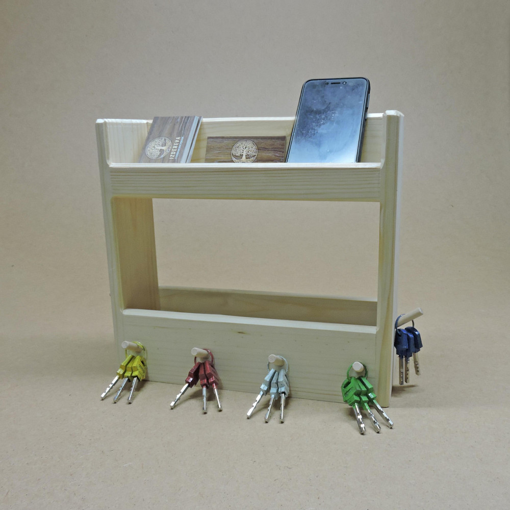 Ключница деревянная 