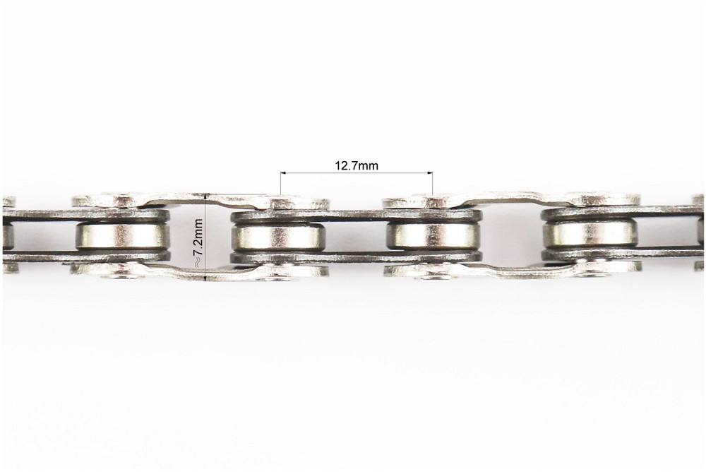 Ланцюг приводний 1/2х3/32х114L 8 швидкостей, сріблясто-чорний SCH-800 Київ - фото 2