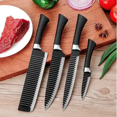 Набор кухонных ножей GENUINE 6 PCS Нержавеющая Сталь 4787 Киев