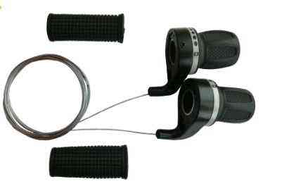 Ревошифт переключения скоростей велосипеда (L-3, R-7 скоростей) (+ручки руля) (KG-02F) Мукачево