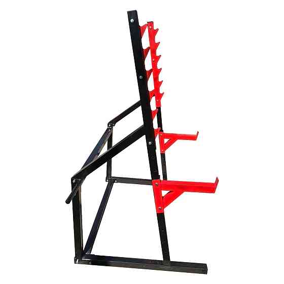 Стойки для приседания под штангу 50 на 50 мм со страховочными упорами. Киев