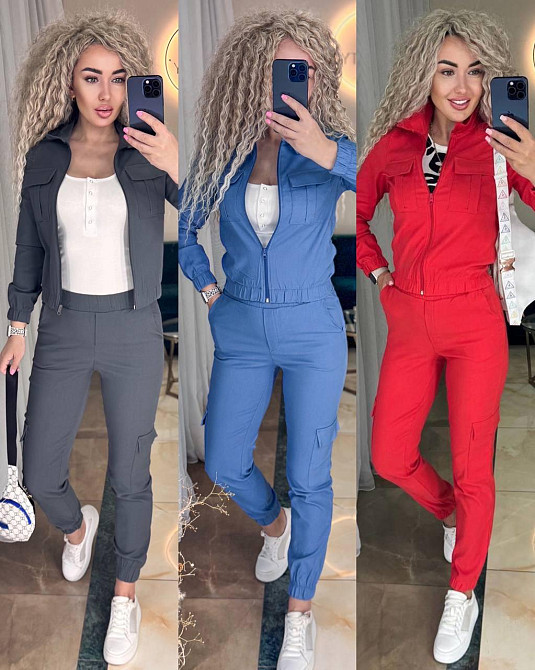 Женский модный костюм прогулочный.  42-48р Киев - изображение 1