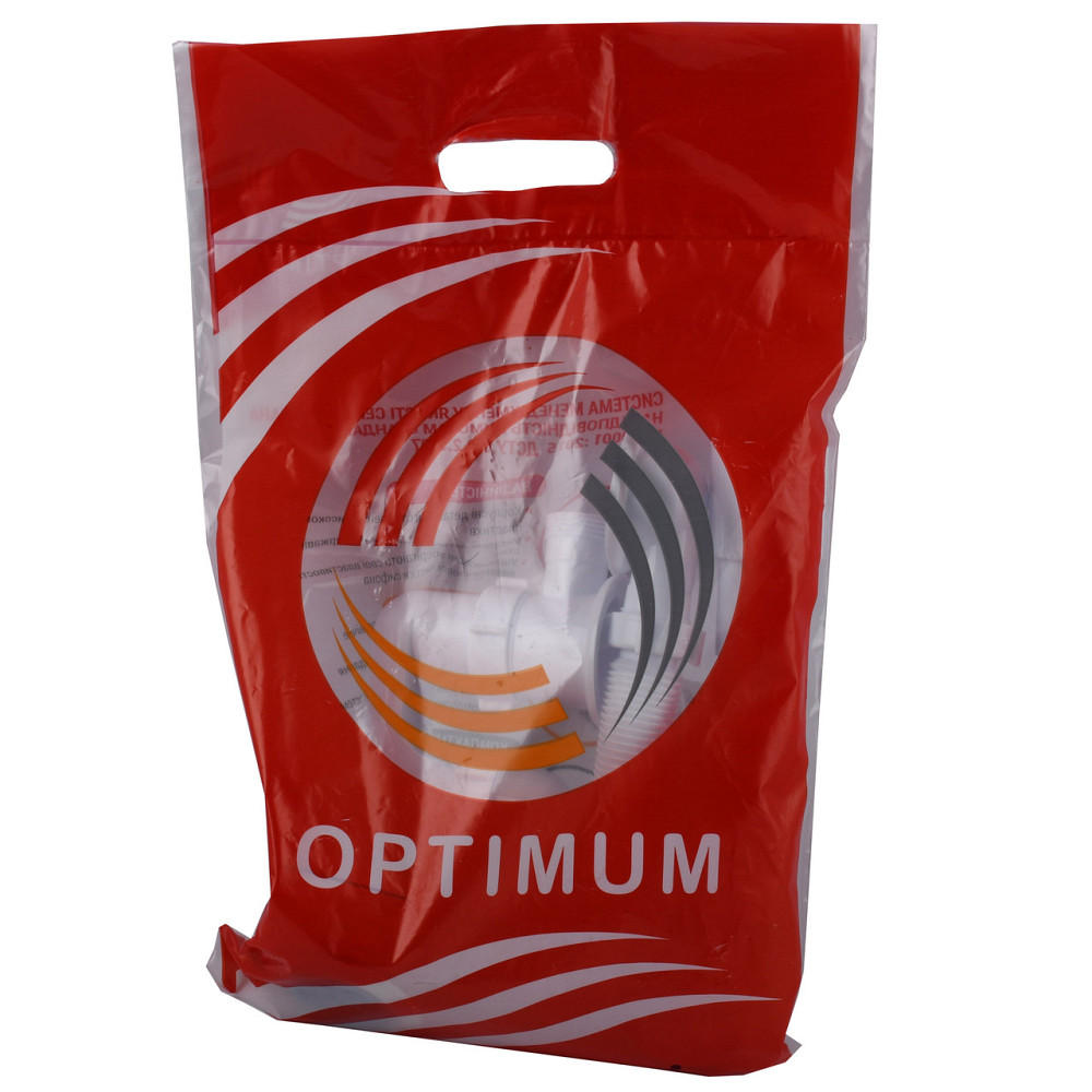 Сифон OPTIMUM для ванны с ревизией, выпуском 1 1/2″*40, перел и гибкой трубой 40*40/50 OPTI 26033 Киев - изображение 4