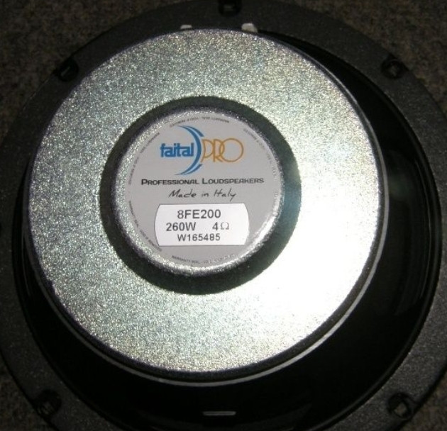 Faital pro8fe200 8ohm Италия Харьков - изображение 1