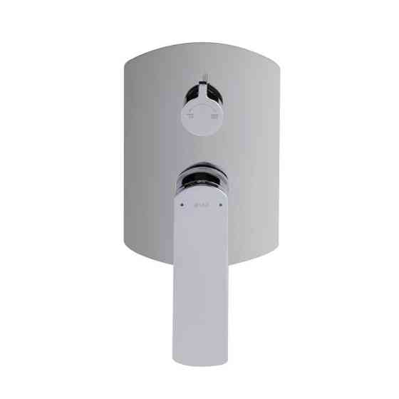 Душевая система скрытого монтажа Qtap Slavonice на два потребителя QTSLA113CRM45898 Chrome Киев