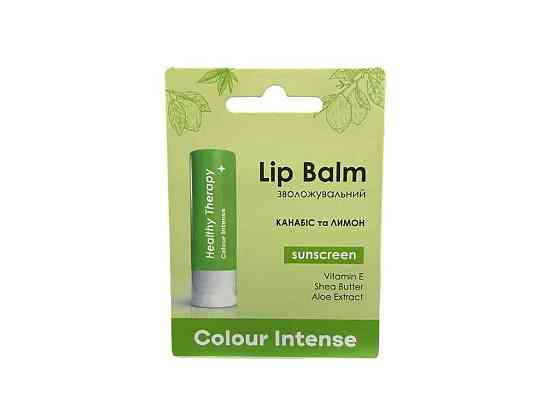 Бальзам д/губ зволожуючий Канабіс і Лимон LIP BALM Healthy Therapy 01 5g ТМ Col Київ
