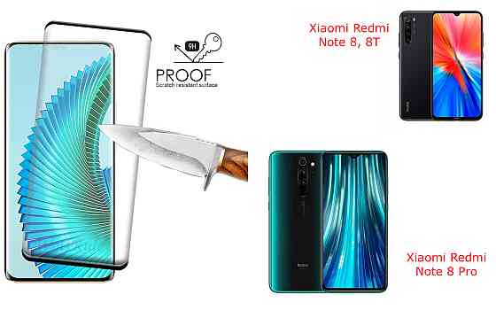Захисне скло HyperGlass Pro для Xiaomi Redmi Note 8, 8T, 8 Pro – максимальна чутливість та захист Київ