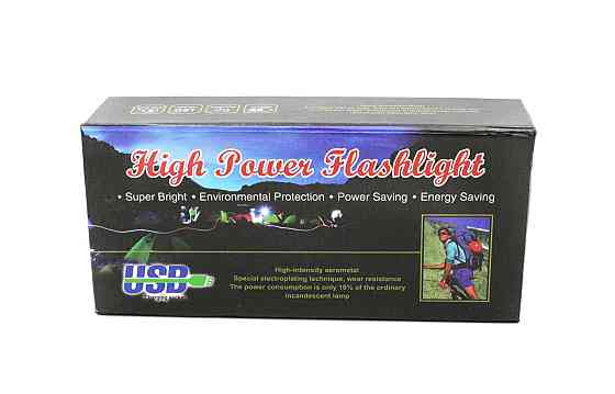 Ручний ліхтар Police RB233, Li-ion 18650, 1×T6, microUSB, 10000W Дніпро