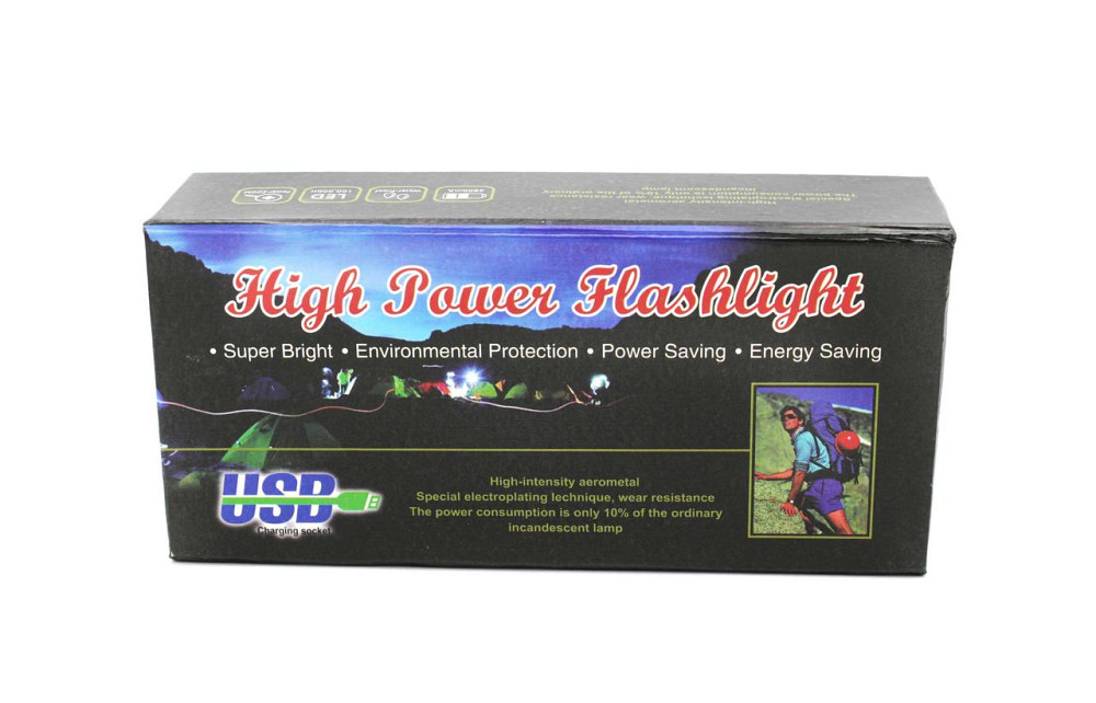 Ручний ліхтар Police RB233, Li-ion 18650, 1×T6, microUSB, 10000W Дніпро - фото 4