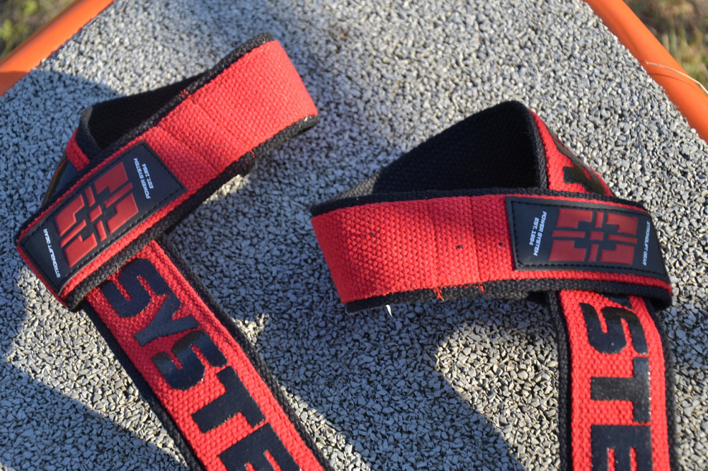 Лямки для тяги Power System PS-3401 Lifting Straps Duplex Black/Red Луцьк - фото 9