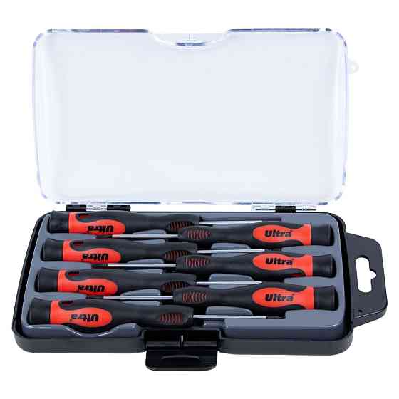 Ultra Набор отверток для точных работ 7шт S2 (пласт кейс) ULTRA (4002912) Коломыя
